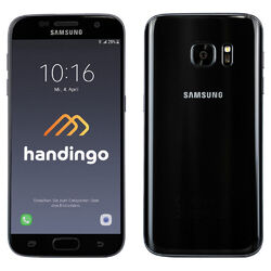 Samsung Galaxy S7 SM-G930F Android Smartphone - 5,1 Zoll - 32GB - Schwarz - Gut 