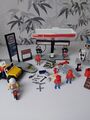 Playmobil 3434 Esso Tankstelle Klicky Werkstatt, Auto Motorrad Uvm.