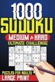 1000 Sudoku Puzzles for Adults Larg..., Publication, Wi