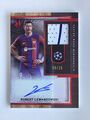 TOPPS MUSEUM CHAMPIONS LGE 2023-24 AUTO SPIELER GETRAGEN LEWANDOWSKI BARCELONA 09/25