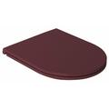 INFINITY WC-Sitz SLIM, Easy Take, Soft Close, Matt Maroon Red