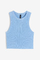 H&M Damen Top mit Rippenmuster Gr.S