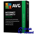 AVG INTERNET SECURITY 10 PC 1 Jahr 2023 Vollversion DE Antivirus Premium 2023
