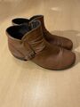 Stiefelette Braun 40 Josef Seibel Echt Leder