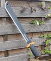 Fiskars Gartengeräte Machete Säge 18inch 60 cm Buschmesser mit Sägezahnung 