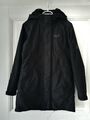 Jack Wolfskin At Home Outdoors Parka, Mantel, Jacke, Gr S, schwarz, mit Kapuze