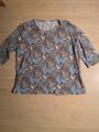 Peter Hahn Shirt Gr 50 /52,hellblau, beige, stretch