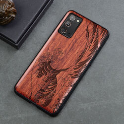 Für Samsung Galaxy S24 S23 S22 S21 S20 Ultra Plus Holz Handy Hülle Schutz Cover