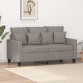 Sofa 3-Sitzer Loungesofa Couch Wohnzimmersofa Designsofa Creme Stoff