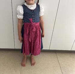 Kinder Dirndl, Kinder Tracht, Kleid