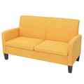 Design 2-Sitzer Sofa | Stoffsofa | Couch | Komfort Stoff | 3 versch. Farben