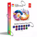 Adobe Creative Cloud 1-Year Prepaid Subscription | For Business and Personal Use