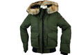 Superdry Everest Damen Bomberjacke mit Kapuze,Sale, ehemalige UVP 179,99, Gr. M