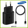 Original Samsung Super Schnellladegerät 25W + USB-C Ladekabel Galaxy S20 & S20+