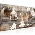 Bilder Küche Kaffee Wandbilder Esszimmer Deko Küchenbilder Coffee 100x40cm