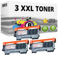 3x Mega XXL Toner kompatibel BROTHER HL-2240D 2250DN 2270DW TN-2220 TN-2210