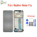 Für Xiaomi Redmi Note 11S 2201117SY LCD Display + Rahmen Bildschirm Touchscreen