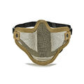 Airsoft Steel Mesh Half Face Mask Tactical Protect Strike Paintball HalloweI