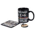 Pink Floyd Becher & Untersetzer Set, Geburtstag, Weihnachtsgeschenk Offiziell