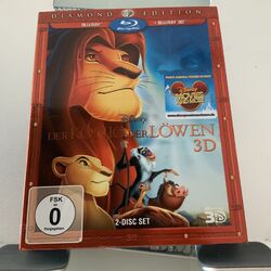 2D+3D Blu-Ray • Der König der Löwen 3D • Diamond Edition mit Pappschuber ####