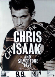 ISAAK, CHRIS - 1995 -  Plakat - In Concert - Forever Blue Tour - Poster - Köln