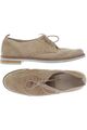 Caprice Halbschuh Damen Slipper feste Schuhe Gr. EU 37 Leder Beige #9u2eem2