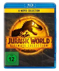 Jurassic Park + Jurassic World - 1-6 Filme Ultimate Collection # 6-BLU-RAY-NEU