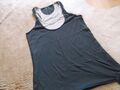 Converse Damen Tank Top Grau Beige Gr. S unbedingt ansehen!!