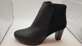 Damen Stiefelette dunkelgrau/schwarz 39 Second Hand AW6A-2-21