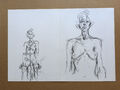 Alberto GIACOMETTI 1961 Original Lithographie Derriere le Miroir Maeght Paris