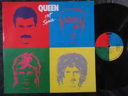 QUEEN Hot Space / LP DDR 1983 AWA INTERSHOP EMI F 668.350