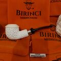 1A Block Meerschaum Pfeife Akryl Mundstück - 9mm Filter Meerschaumpfeife pipe 