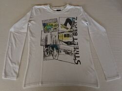 Kinder Jungen Langarmshirt  T-Shirts  Gr.146/152