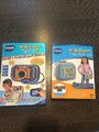 VTech Kidizoom Touch 5.0 blau Kinderkamera Digitalkamera inklusive Tasche 