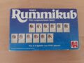 Wort Rummikub Wörter bilden JUMBO Anleitung 1988 Brettspiel Reise