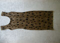 Etui-Strickkleid  Animalprint Leo  Gr 34  braun-schwarz  von GUESS  Top Zustand 