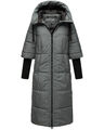 Navahoo Damen Winterjacke Steppjacke Winter Jacke lang warm Mantel Parker B988