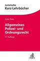 Allgemeines Polizei- und Ordnungsrecht Volkmar Götz