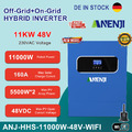 11KW Solar Inverter Off-Grid-Hybrid 2*MPPT 160A 230/220Vac 500V 48V with WIFI