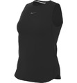 Nike Damen Stretch Tank Top Pro Sport Fitness Trainings Shirt DRI FIT Schwarz 