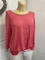 TAKKO Damen Strickpullover Sweater Rosa Feinstrick Gr. M 38    #150#