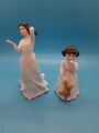 Vintage Royal Doulton Figuren "With Love" (3993) & "Daddies Girl" (3435) 1992