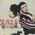 Freedom (19) - Like It Was Like It Is / VG+ / 12"", Single