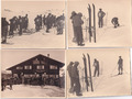 16 x Foto - Skilaufen / Ansichten in der Schweiz - 1920/30