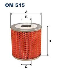 Filtron Om515 Ölfilter für Ford A-Series Transit Ebro F-Serie 1973-1985