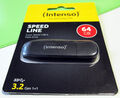 Intenso Speed Line 64 GB USB Stick 3.2 - neu & OVP