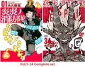 Fire Force Comic Manga Bd. 1–34 Buchset Kodansha Magazin Japanisch