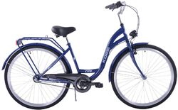 Fahrrad Damen 28 Zoll 3 Gang Damenrad 16 Farben Korb Licht Citybike Metallkorb