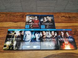 Supernatural - Staffel 1, 2, 4, 5, 6, 7 Blu-ray Set Zustand sehr gut