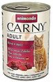 ANIMONDA Cat Carny Adult : Rindfleisch und Herzen 6x400g